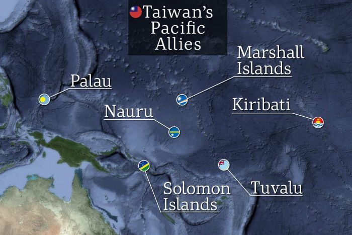 PHOTO This year marks the 40th anniversary of diplomatic ties between Taiwan and Tuvalu. (ABC)